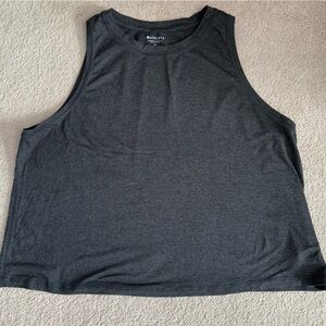 Athleta Charcoal Gray Sleeveless Top Size 1X - See photos for measurements